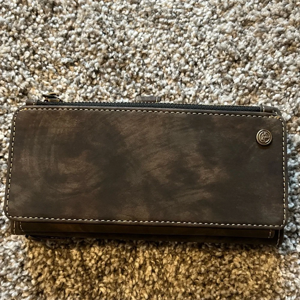 Faux Leather Wallet/Phone Case